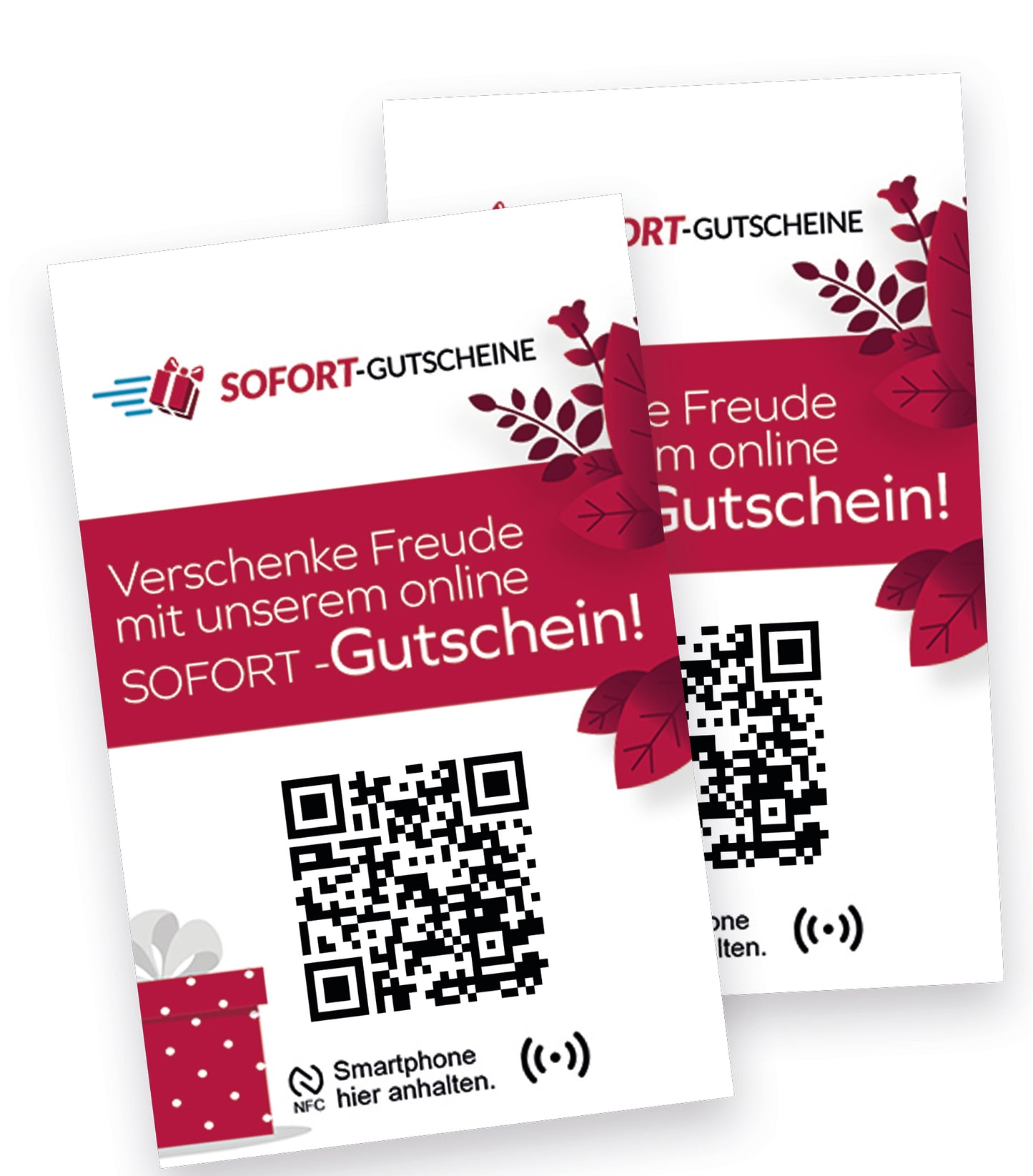 SOFORT-Gutschein NFC-Karte