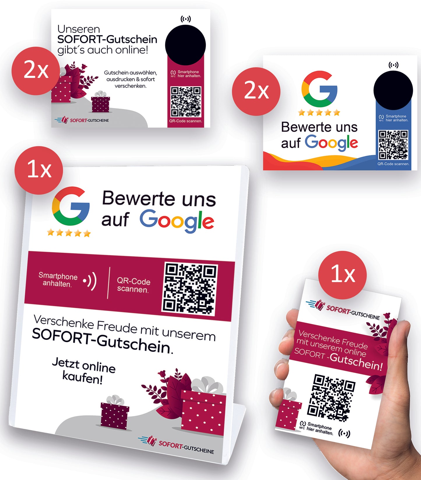 SOFORT-Gutschein NFC "Starter"-Paket